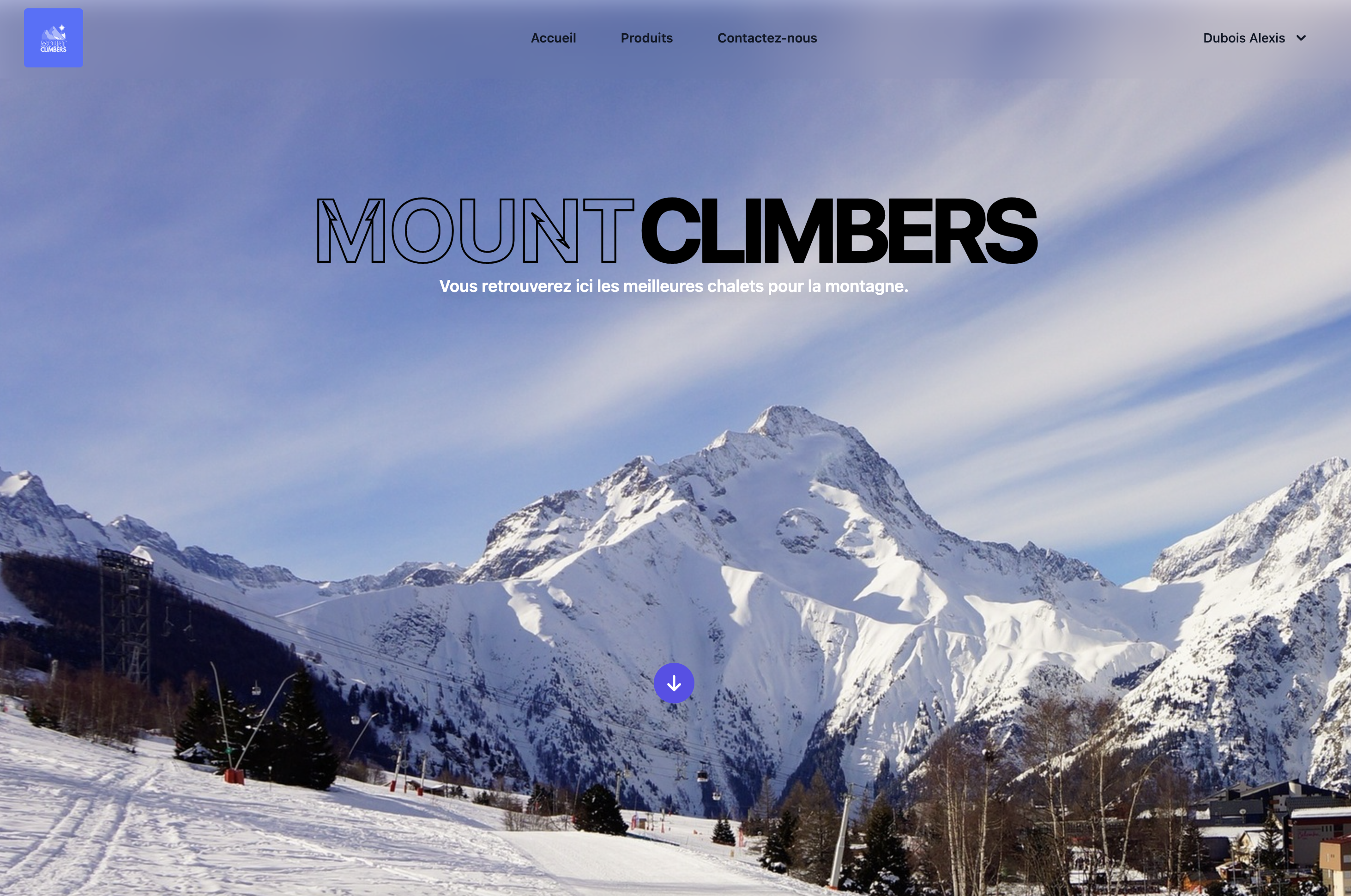 Image du projet web : MountClimbers