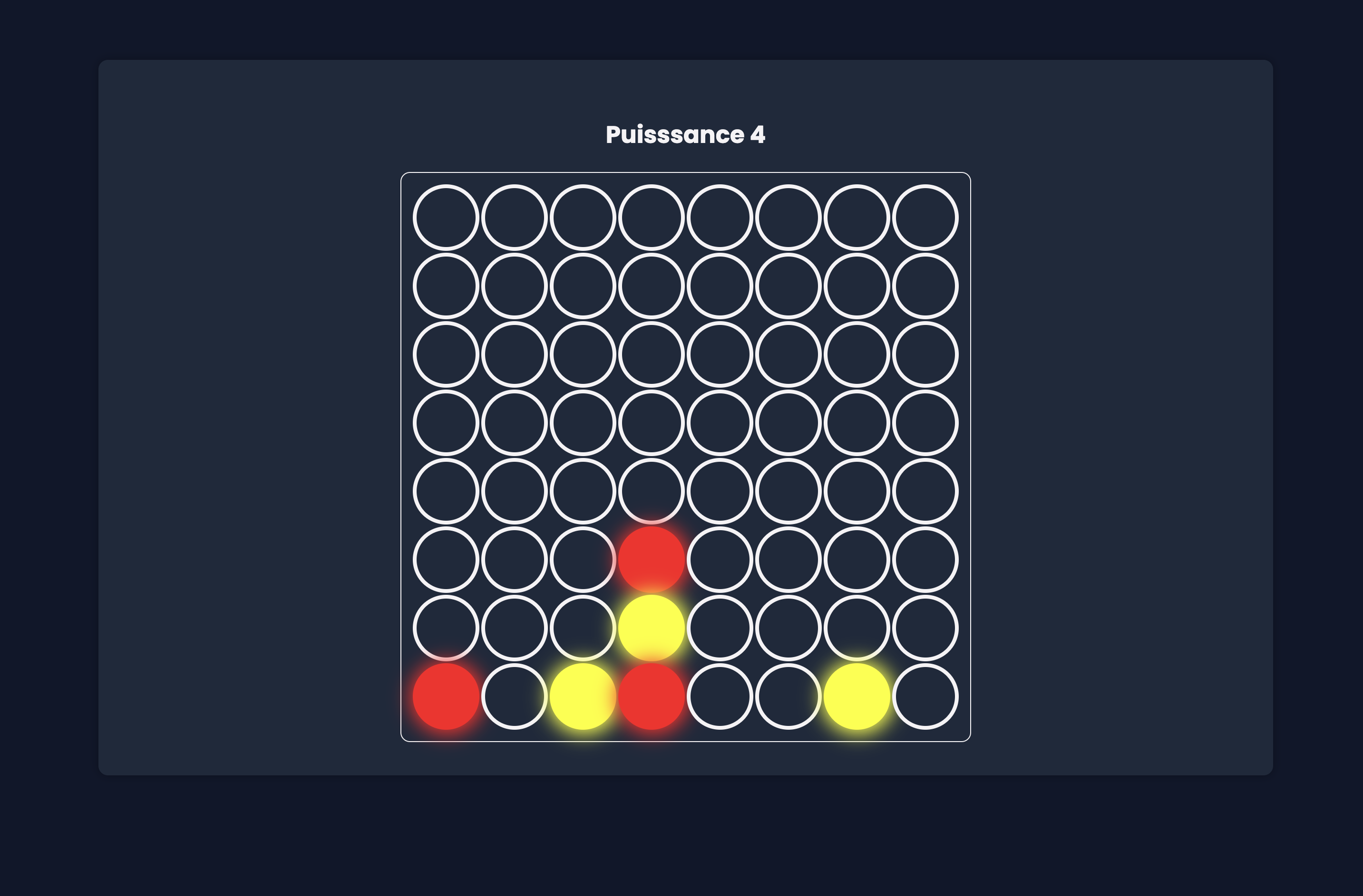 Image du projet web : Puissance 4 - Neon